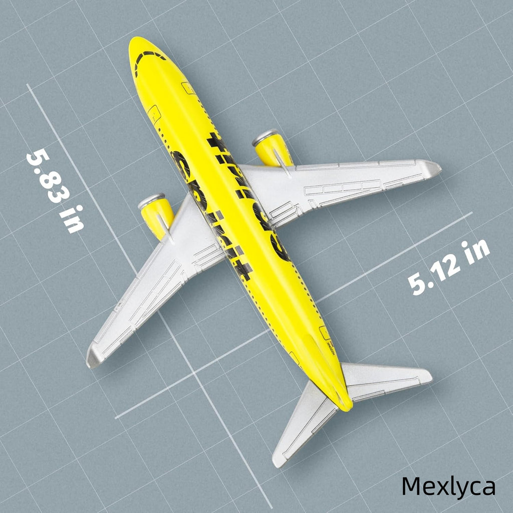 Mexlyca Spirit Airlines Die-Cast Model Airplane – Premium Aircraft Display Model for Collectors & Gifts