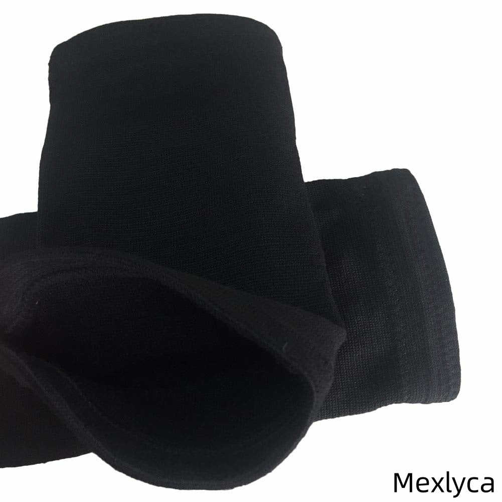 Mexlyca Women's Multi-Sport Knee Pads – Soft Protective Knee Pads for Dance, Volleyball, Basketball, Wrestling & Work (Black, M)