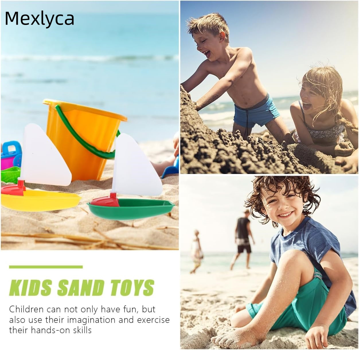 Mexlyca 3PCS Toddler Toy Boats – Floating Sailboat Bath Toys for Kids | Mini Plastic Yachts for Bathtub & Pool Play